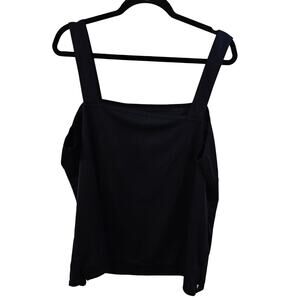 Worthington Top Womens Size 3x Plus Size Shell Tank Square Neck Dressy Work Corp